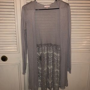 LC Lauren Conrad Sweaters - Gray Lauren Conrad Cardigan LC Lauren Conrad Sweaters - Gray Lauren Conrad Cardigan